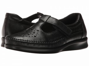 SAS サス レディース 女性用 シューズ 靴 ローファー ボートシューズ Loafers Black Smooth【送料無料】