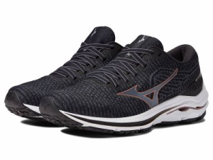 Mizuno ミズノ レディース 女性用 シューズ 靴 スニーカー 運動靴 Wave Inspire 18 Waveknit Ebony【送料無料】