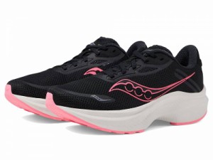 Saucony サッカニー レディース 女性用 シューズ 靴 スニーカー 運動靴 Axon 3 Black/White【送料無料】