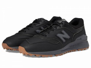 New Balance Golf ニューバランス ゴルフ メンズ 男性用 シューズ 靴 スニーカー 運動靴 997 SL Golf Shoes Black/Grey【送料無料】