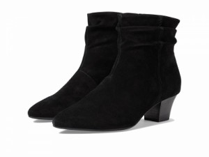 Clarks クラークス レディース 女性用 シューズ 靴 ブーツ アンクル ショートブーツ Teresa Skip Black Suede【送料無料】