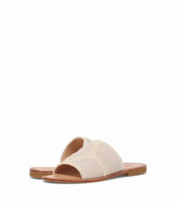 Frye フライ レディース 女性用 シューズ 靴 サンダル Ava Crochet Slide Ivory【送料無料】