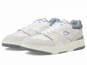 Lacoste ラコステ メンズ 男性用 シューズ 靴 スニーカー 運動靴 Lineshot 124 1 SMA White/Grey【送料無料】