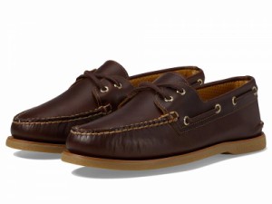 Sperry スペリー メンズ 男性用 シューズ 靴 スニーカー 運動靴 Gold Authentic Original 2-Eye Seasonal Brown Leather【送料無料】