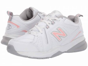 New Balance ニューバランス レディース 女性用 シューズ 靴 スニーカー 運動靴 WX608v5 White/Pink【送料無料】