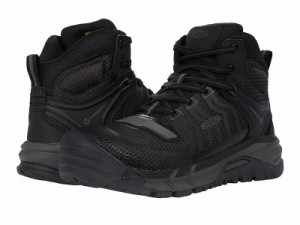 Keen Utility キーン メンズ 男性用 シューズ 靴 スニーカー 運動靴 Kansas City Mid KBF Black/Gunmetal【送料無料】