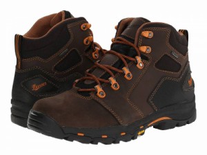 Danner ダナー メンズ 男性用 シューズ 靴 ブーツ ワークブーツ Vicious 4.5 Soft Toe Brown/Orange【送料無料】