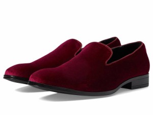 Stacy Adams ステーシーアダムス メンズ 男性用 シューズ 靴 オックスフォード 紳士靴 通勤靴 Savian Velour Slip-On【送料無料】