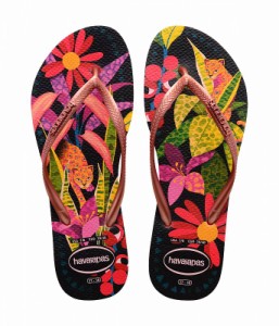 Havaianas ハワイアナス レディース 女性用 シューズ 靴 サンダル Slim Tropical Flip Flop Sandal Salmon【送料無料】