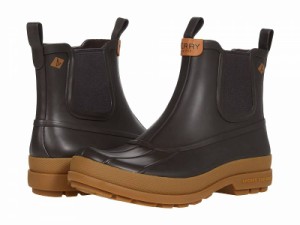 Sperry スペリー メンズ 男性用 シューズ 靴 ブーツ レインブーツ Cold Bay Rubber Chelsea Brown/Gum【送料無料】