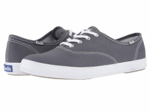 Keds ケッズ レディース 女性用 シューズ 靴 スニーカー 運動靴 Champion Canvas Lace-Up Graphite【送料無料】