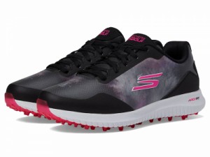 Skechers GO GOLF レディース 女性用 シューズ 靴 スニーカー 運動靴 Go Golf Max 2-Splash Black/Pink【送料無料】