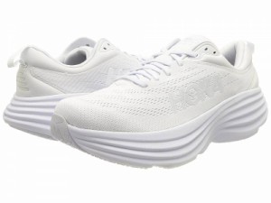 Hoka ホカ レディース 女性用 シューズ 靴 スニーカー 運動靴 Bondi 8 White/White【送料無料】