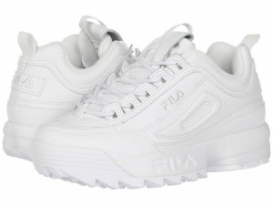 Fila フィラ レディース 女性用 シューズ 靴 スニーカー 運動靴 Disruptor II Premium Fashion Sneaker White/White/White【送料無料】