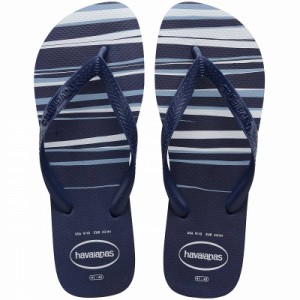 Havaianas ハワイアナス メンズ 男性用 シューズ 靴 サンダル Top Basic Flip Flop Sandal Navy/Navy/White【送料無料】