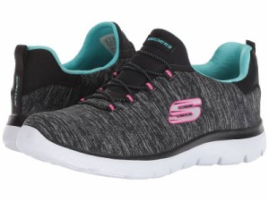 SKECHERS スケッチャーズ レディース 女性用 シューズ 靴 スニーカー 運動靴 Summit Quick Getaway Black/Light Blue【送料無料】