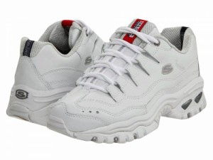SKECHERS スケッチャーズ レディース 女性用 シューズ 靴 スニーカー 運動靴 Energy White Mesh/Leather【送料無料】