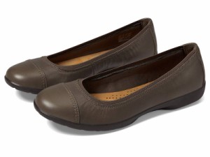 Clarks クラークス レディース 女性用 シューズ 靴 フラット Meadow Opal Slate Leather【送料無料】