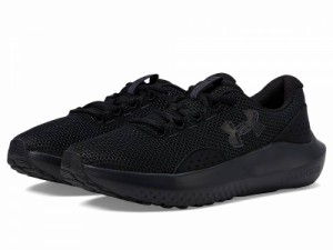 Under Armour アンダーアーマー レディース 女性用 シューズ 靴 スニーカー 運動靴 Charged Surge 4 Black/Black/Black【送料無料】