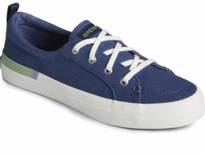 Sperry スペリー レディース 女性用 シューズ 靴 スニーカー 運動靴 Crest Vibe Seasonal Blue Stripe【送料無料】