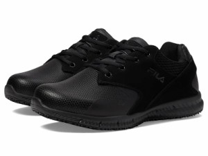 Fila フィラ レディース 女性用 シューズ 靴 スニーカー 運動靴 Memory Layers Slip Resistant Black/Black/Black【送料無料】