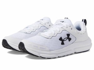 Under Armour アンダーアーマー メンズ 男性用 シューズ 靴 スニーカー 運動靴 Charged Assert 10 White/Black/Black【送料無料】