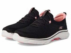 SKECHERS Performance スケッチャーズ レディース 女性用 シューズ 靴 スニーカー 運動靴 Go Walk 7 Abie Black/Hot Pink【送料無料】