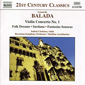 Violin Concerto 1 / Folk Dreams / Sardana [CD](中古品)