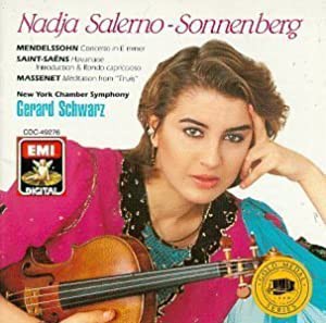 Nadja Salerno-Sonnenberg - Mendelssohn, Saint-Saﾃｫns, Massenet [CD](中古品)