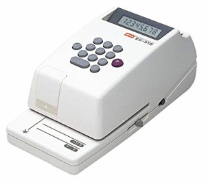 マックス 電子チェックライタ/8桁 EC-310(中古品)