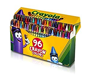 Crayola クレオラ クレヨン ジャンボサイズ 96色 [並行輸入品](中古品)