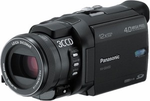 パナソニック NV-GS400K-K デジタルビデオカメラ ブラック(中古品)