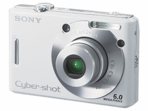 ソニー SONY サイバーショット W30 ホワイト DSC-W30/W(中古品)