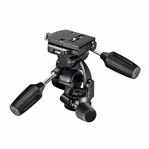 Manfrotto 3WAY雲台 標準3ウェイ雲台 アルミニウム製 808RC4(中古品)