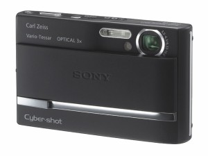 SONY サイバーショット DSC-T9 B (600万画素 3倍ズーム ブラック)(中古品)