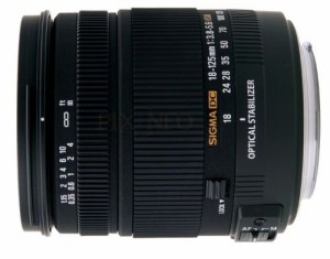 シグマ 18-125mm F3.8-5.6  DC OS HSM  キヤノン用(中古品)