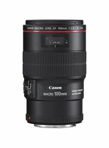 Canon 単焦点マクロレンズ EF100mm F2.8L マクロ IS USM フルサイズ対応(中古品)