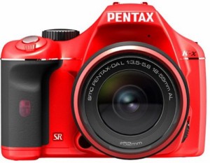 PENTAX デジタル一眼レフカメラ K-x レンズキット レッド(中古品)