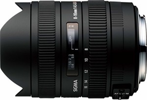 SIGMA 超広角ズームレンズ 8-16mm F4.5-5.6 DC HSM ニコン用 APS-C専用 203(中古品)