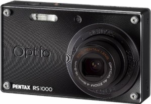 PENTAX デジタルカメラ Optio RS1000 ブラック 1400万画素 27.5mm 光学4倍 (中古品)