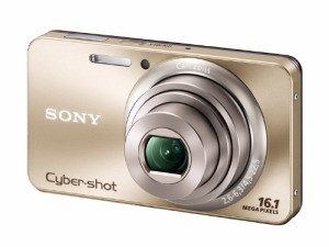ソニー SONY デジタルカメラ Cybershot W570 1610万画素CCD 光学ｘ5 ゴール(中古品)