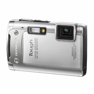 OLYMPUS 防水デジタルカメラ TOUGH TG-615 シルバー 5m防水 1.5m対落下衝撃(中古品)