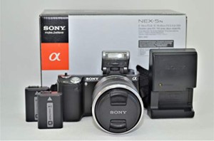 ソニー SONY デジタル一眼カメラ α NEX-5N ズームレンズキット ブラック N(中古品)