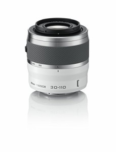 Nikon 望遠ズームレンズ 1 NIKKOR VR 30-110mm f/3.8-5.6 ホワイト ニコンC(中古品)