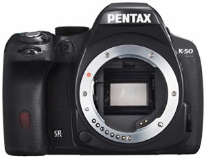 RICOH デジタル一眼レフ PENTAX K-50 ボディ ブラック K-50 BODY BLACK 108(中古品)