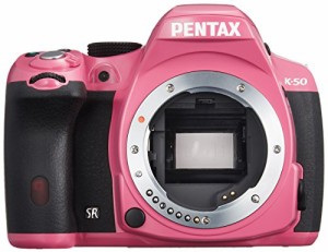 RICOH デジタル一眼レフ PENTAX K-50 ボディ ピンク K-50 BODY PINK 10972(中古品)