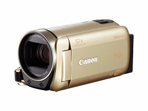 Canon デジタルビデオカメラ iVIS HF R62 光学32倍ズーム ベージュ IVISHFR(中古品)