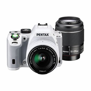 PENTAX デジタル一眼レフ PENTAX K-S2 ダブルズームキット (ホワイト) PENT(中古品)