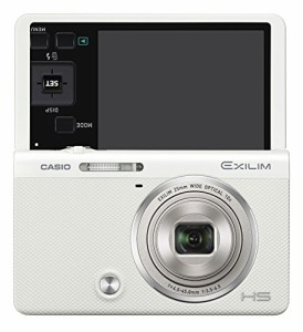 CASIO デジタルカメラ EXILIM EX-ZR70WE 「自分撮りチルト液晶」 「メイク (中古品)