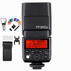 【正規品 技適マーク付き】Godox TT350S 2.4G HSS 1/8000s TTL カメラスピ (中古品)